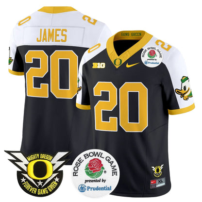 Oregon Ducks 2024 Rose Bowl Vapor Limited Jersey - All Stitched