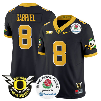 Oregon Ducks 2024 Rose Bowl Vapor Limited Jersey - All Stitched