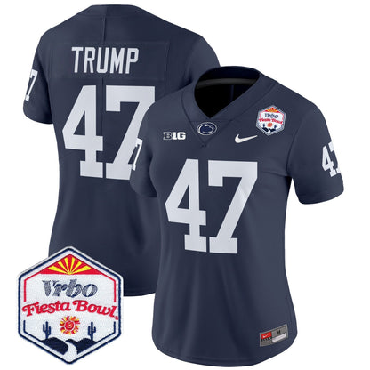 Women's PSU 2024 The Fiesta Bowl Patch Vapor Limited Jersey - All Stitched