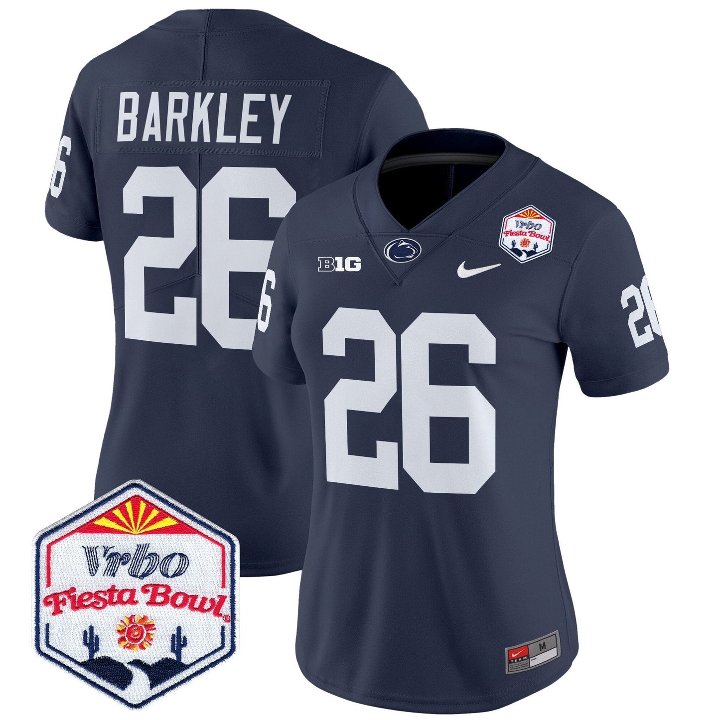Women's PSU 2024 The Fiesta Bowl Patch Vapor Limited Jersey - All Stitched