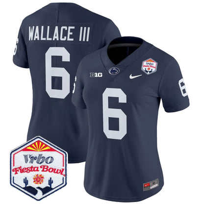 Women's PSU 2024 The Fiesta Bowl Patch Vapor Limited Jersey - All Stitched
