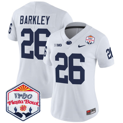 Women's PSU 2024 The Fiesta Bowl Patch Vapor Limited Jersey - All Stitched