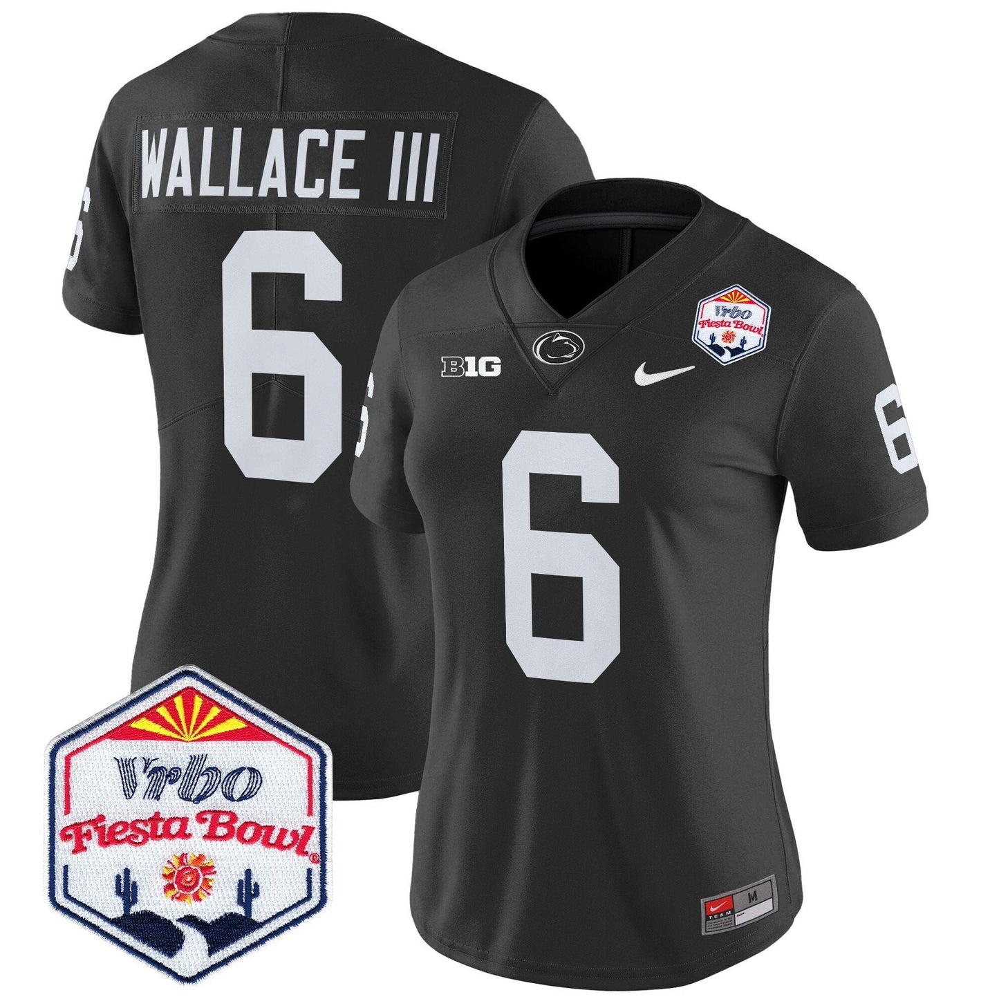 Women's PSU 2024 The Fiesta Bowl Patch Vapor Limited Jersey - All Stitched