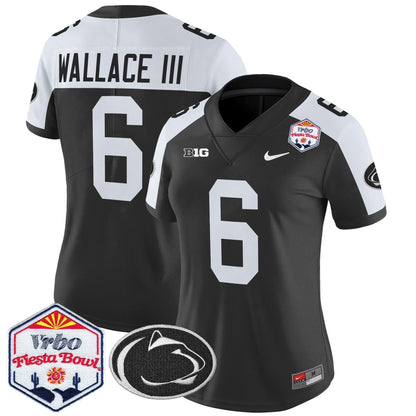 Women's PSU 2024 The Fiesta Bowl Patch Vapor Limited Jersey - All Stitched