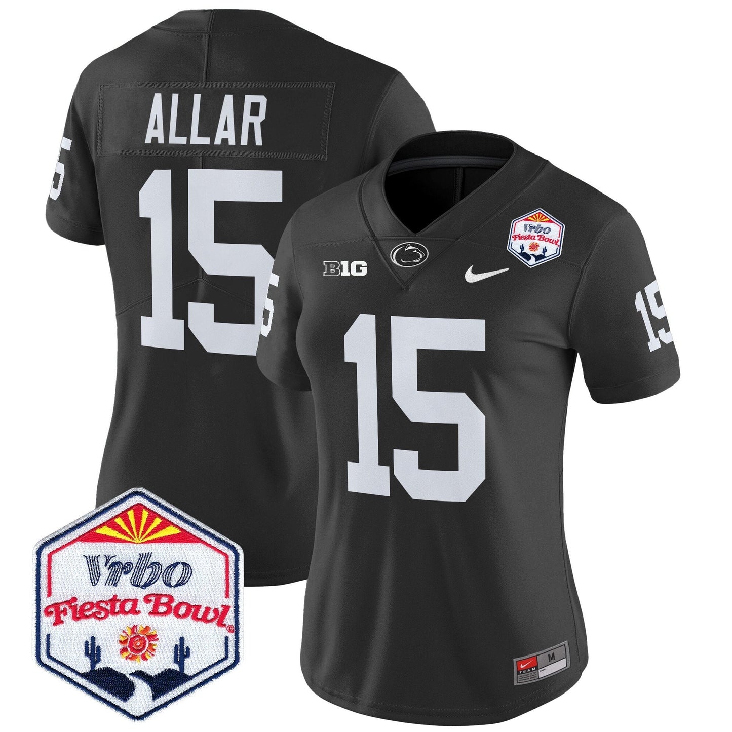 Women's PSU 2024 The Fiesta Bowl Patch Vapor Limited Jersey - All Stitched