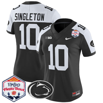 Women's PSU 2024 The Fiesta Bowl Patch Vapor Limited Jersey - All Stitched