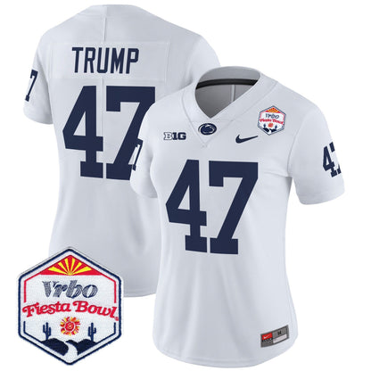 Women's PSU 2024 The Fiesta Bowl Patch Vapor Limited Jersey - All Stitched