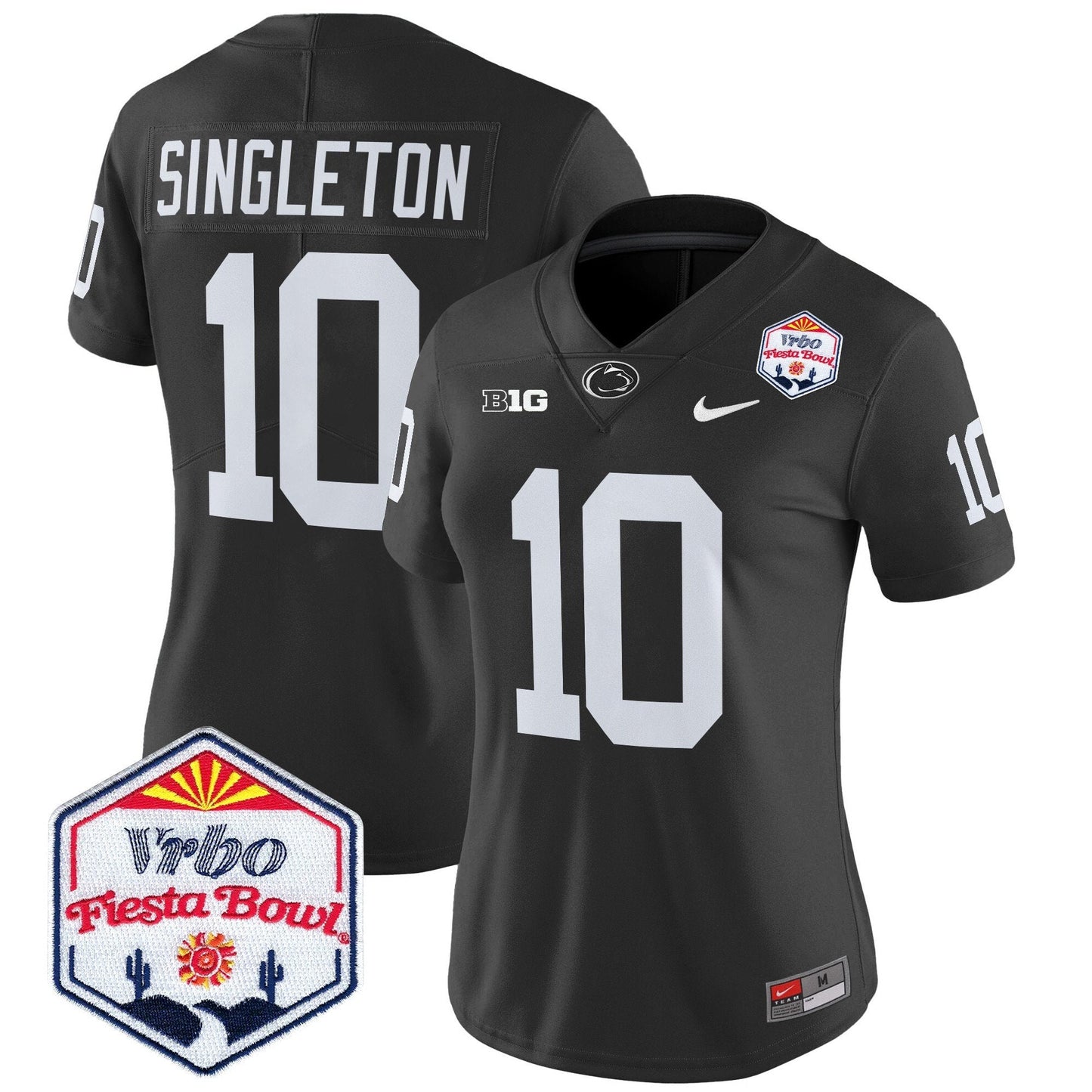 Women's PSU 2024 The Fiesta Bowl Patch Vapor Limited Jersey - All Stitched