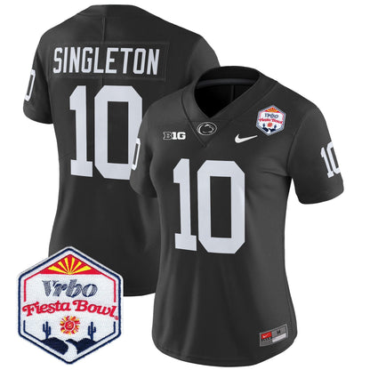Women's PSU 2024 The Fiesta Bowl Patch Vapor Limited Jersey - All Stitched