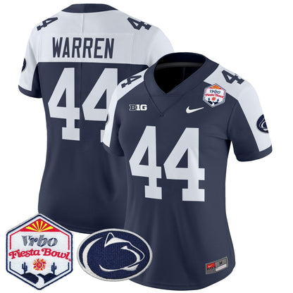 Women's PSU 2024 The Fiesta Bowl Patch Vapor Limited Jersey - All Stitched