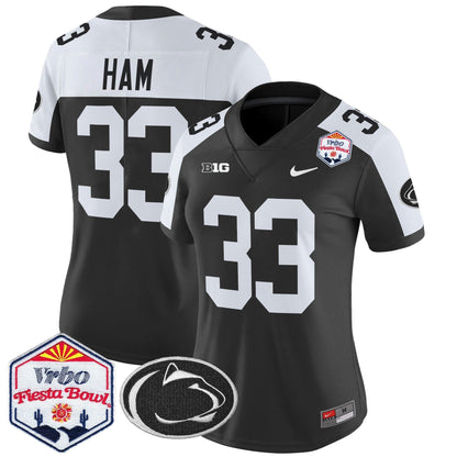 Women's PSU 2024 The Fiesta Bowl Patch Vapor Limited Jersey - All Stitched