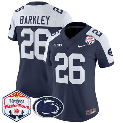 Women's PSU 2024 The Fiesta Bowl Patch Vapor Limited Jersey - All Stitched