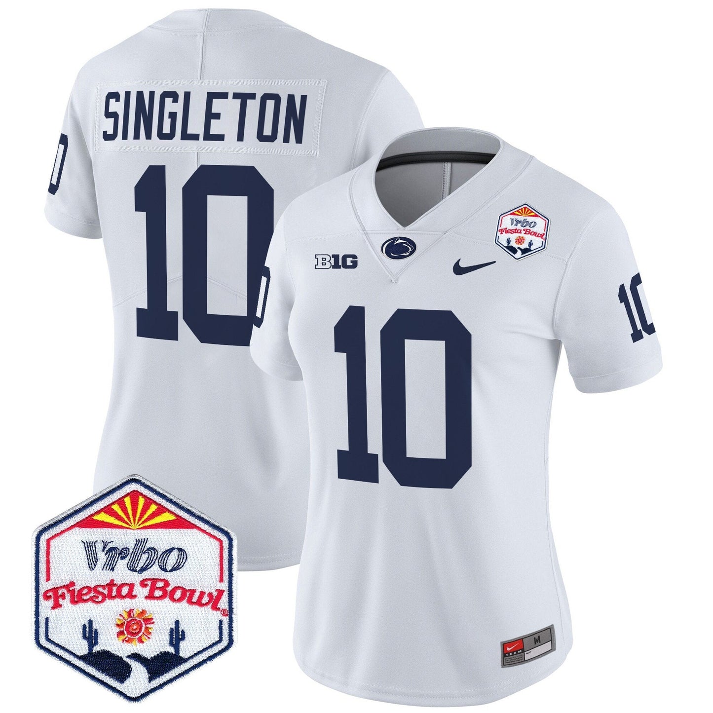 Women's PSU 2024 The Fiesta Bowl Patch Vapor Limited Jersey - All Stitched