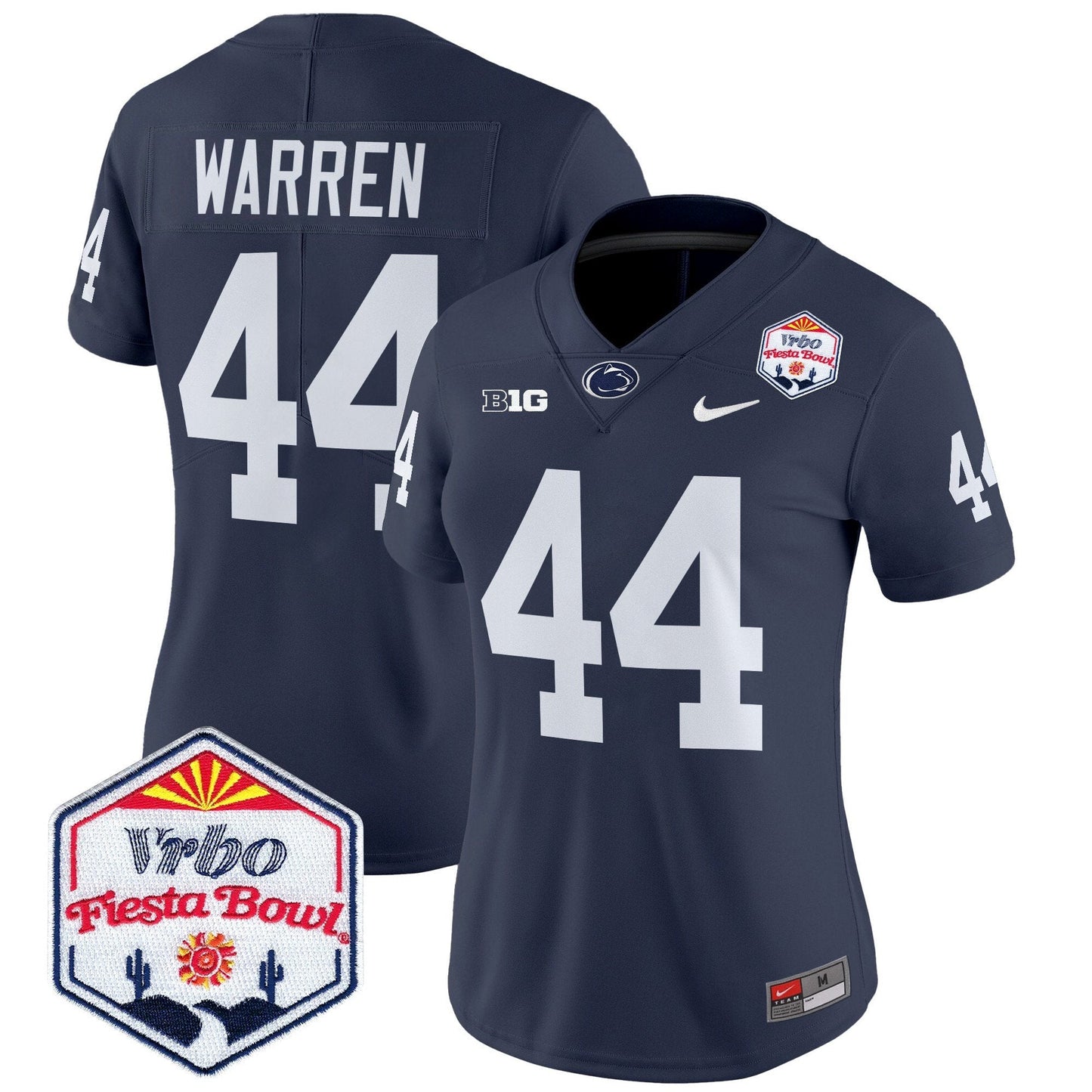 Women's PSU 2024 The Fiesta Bowl Patch Vapor Limited Jersey - All Stitched