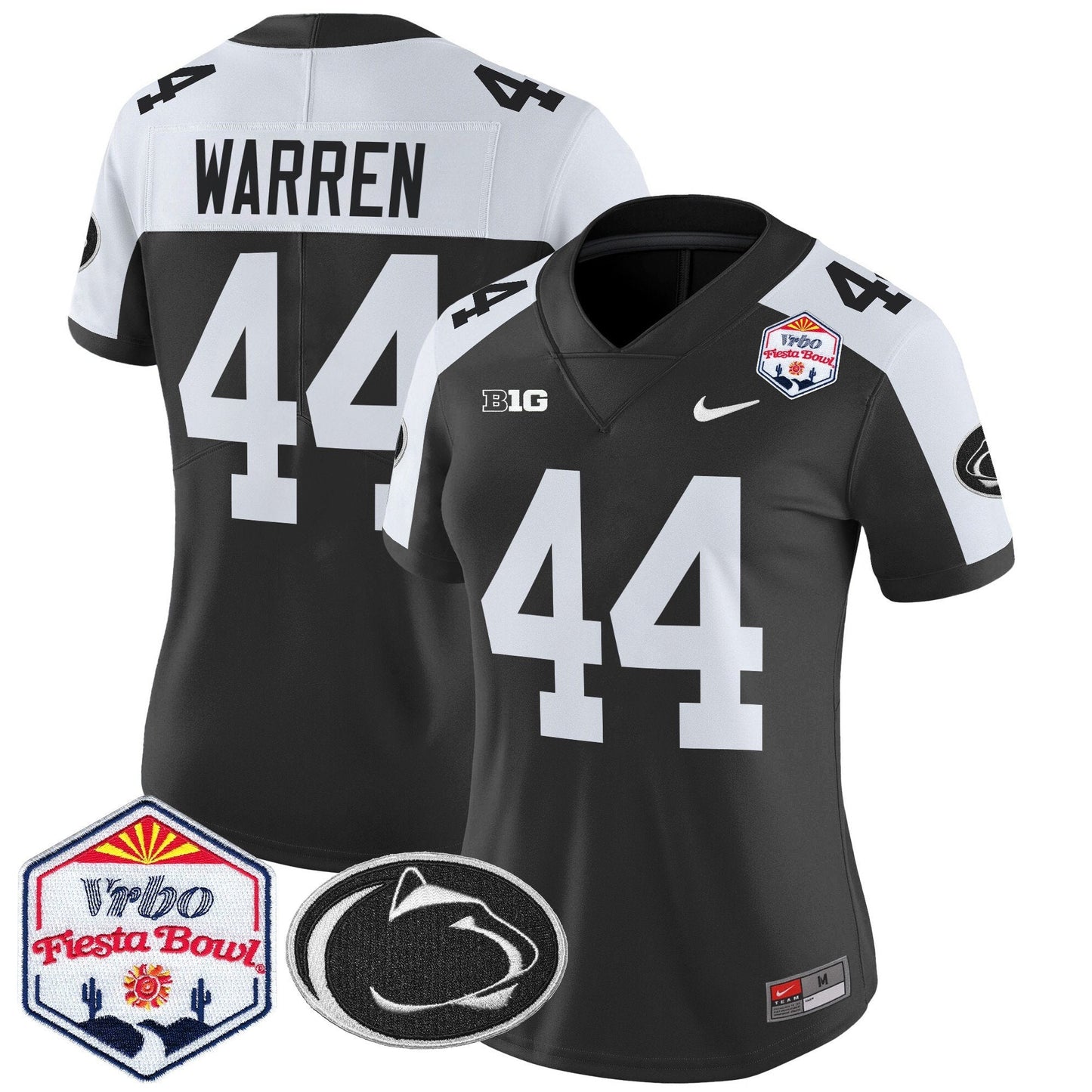 Women's PSU 2024 The Fiesta Bowl Patch Vapor Limited Jersey - All Stitched