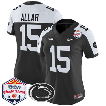 Women's PSU 2024 The Fiesta Bowl Patch Vapor Limited Jersey - All Stitched