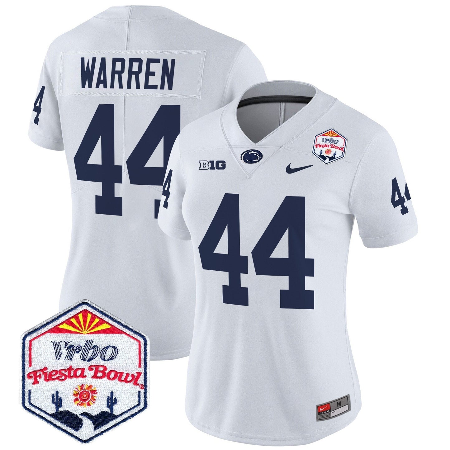 Women's PSU 2024 The Fiesta Bowl Patch Vapor Limited Jersey - All Stitched