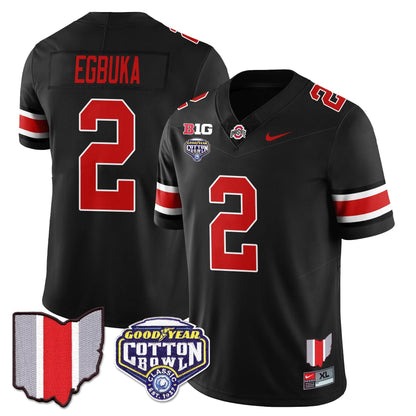 Ohio State Buckeyes 2024 Cotton Bowl Classic Jersey - All Stitched