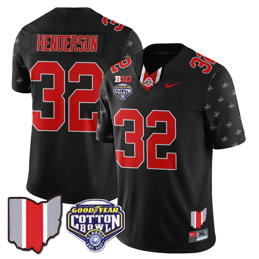 OSU 2024 Cotton Bowl Classic Jersey - All Stitched