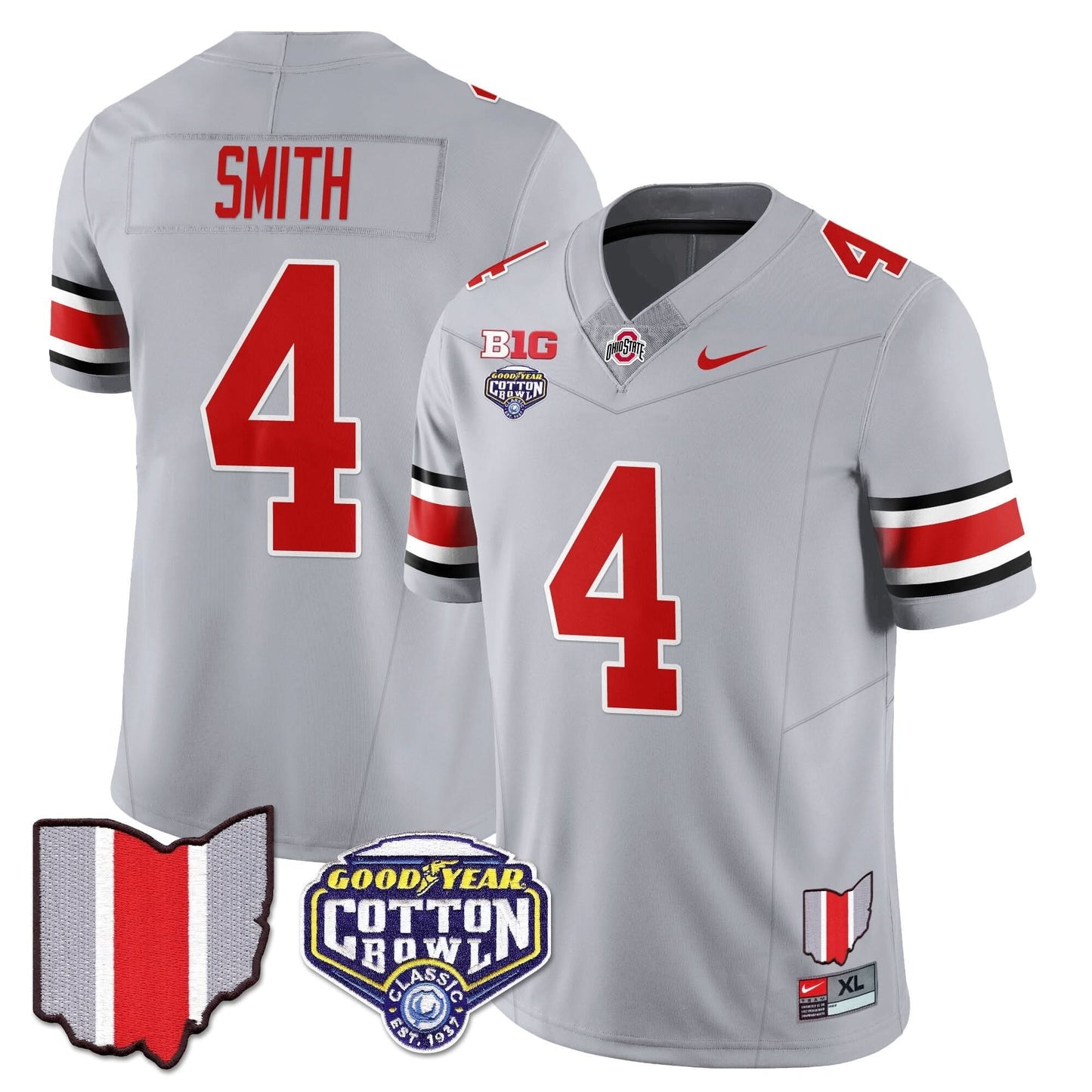 Ohio State Buckeyes 2024 Cotton Bowl Classic Jersey - All Stitched