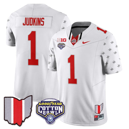 Ohio State Buckeyes 2024 Cotton Bowl Classic Jersey - All Stitched