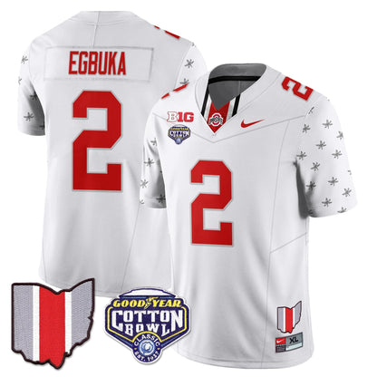 Ohio State Buckeyes 2024 Cotton Bowl Classic Jersey - All Stitched