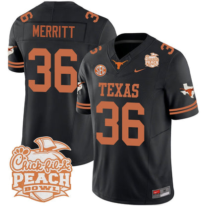 TEX 2024 Peach Bowl Jersey - All Stitched
