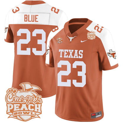 TEX 2024 Peach Bowl Jersey - All Stitched
