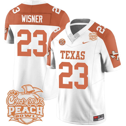 TEX 2024 Peach Bowl Jersey - All Stitched