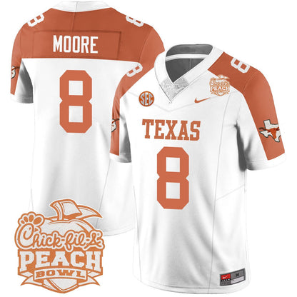 TEX 2024 Peach Bowl Jersey - All Stitched