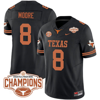 TEX 2024 Peach Bowl Champions Jersey - All Stitched