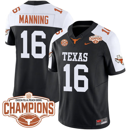 TEX 2024 Peach Bowl Champions Jersey - All Stitched