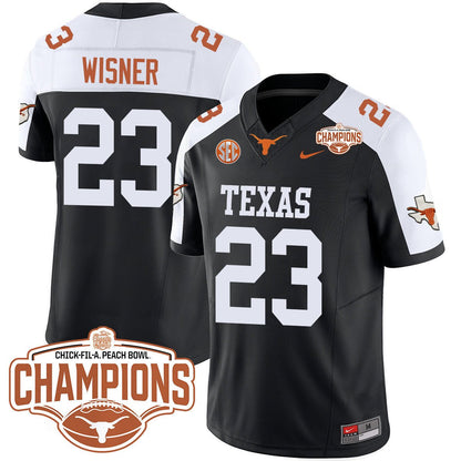 TEX 2024 Peach Bowl Champions Jersey - All Stitched