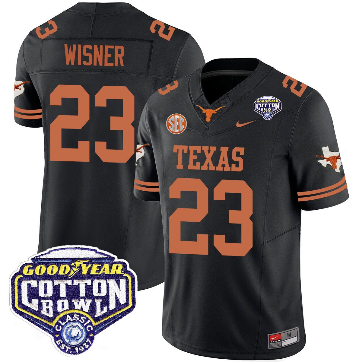 TEX 2024 Cotton Bowl Classic Jersey - All Stitched
