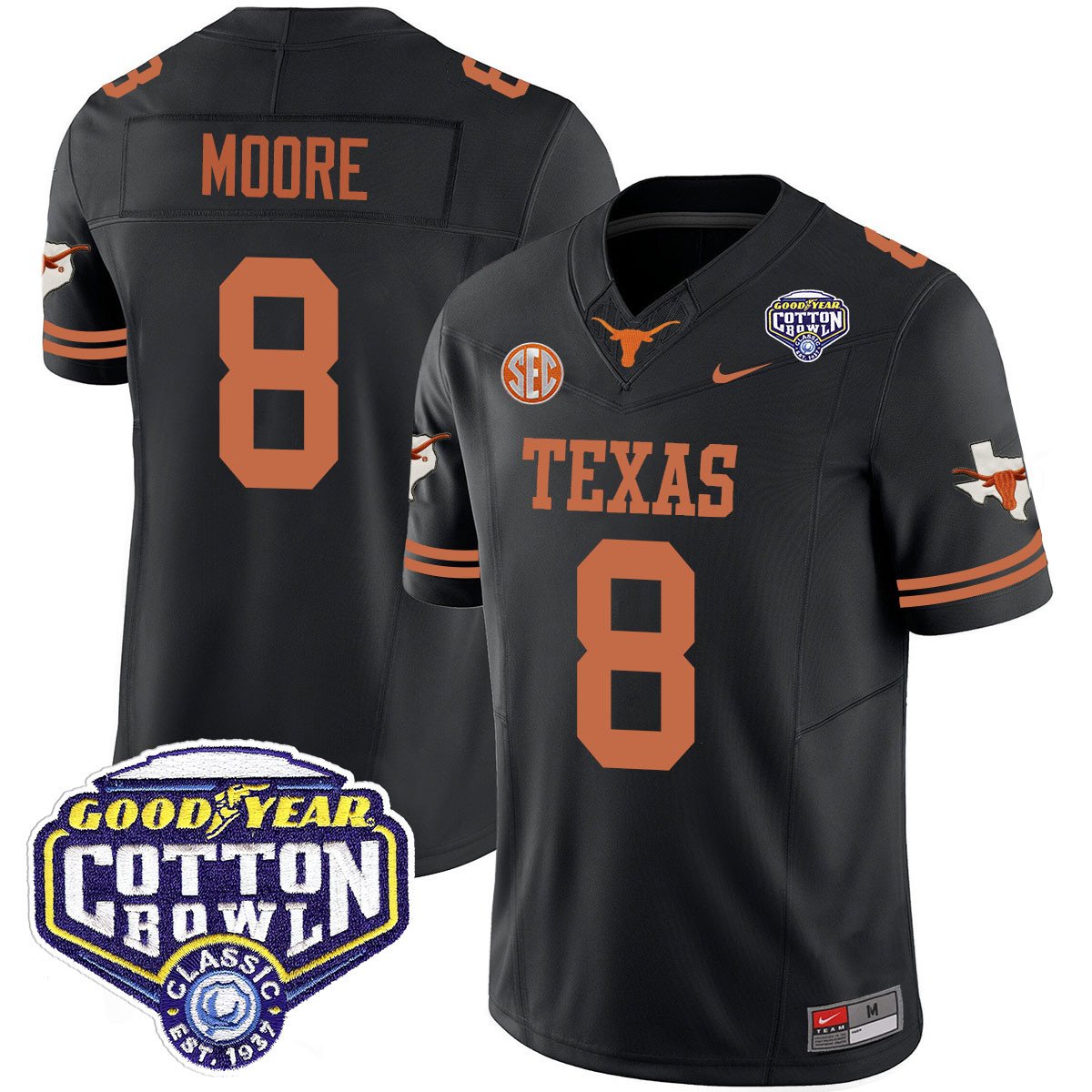 TEX 2024 Cotton Bowl Classic Jersey - All Stitched