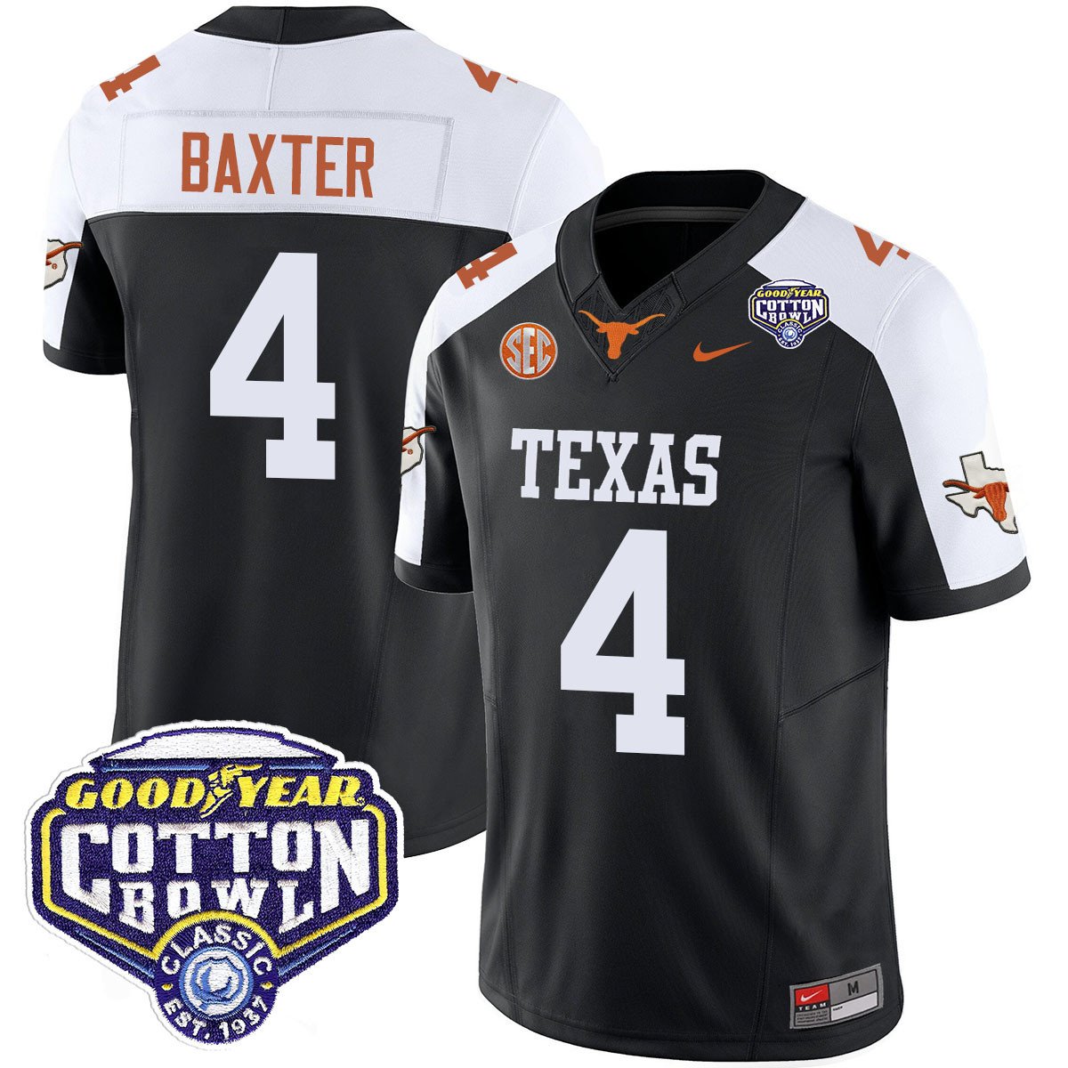 TEX 2024 Cotton Bowl Classic Jersey - All Stitched