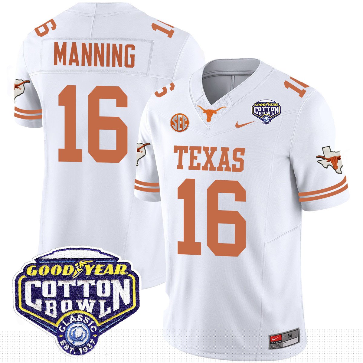 TEX 2024 Cotton Bowl Classic Jersey - All Stitched