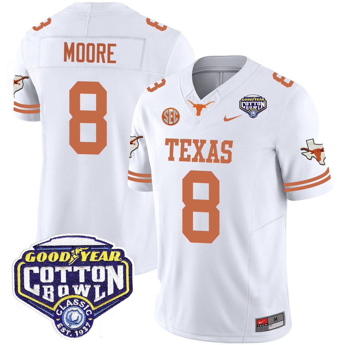 TEX 2024 Cotton Bowl Classic Jersey - All Stitched