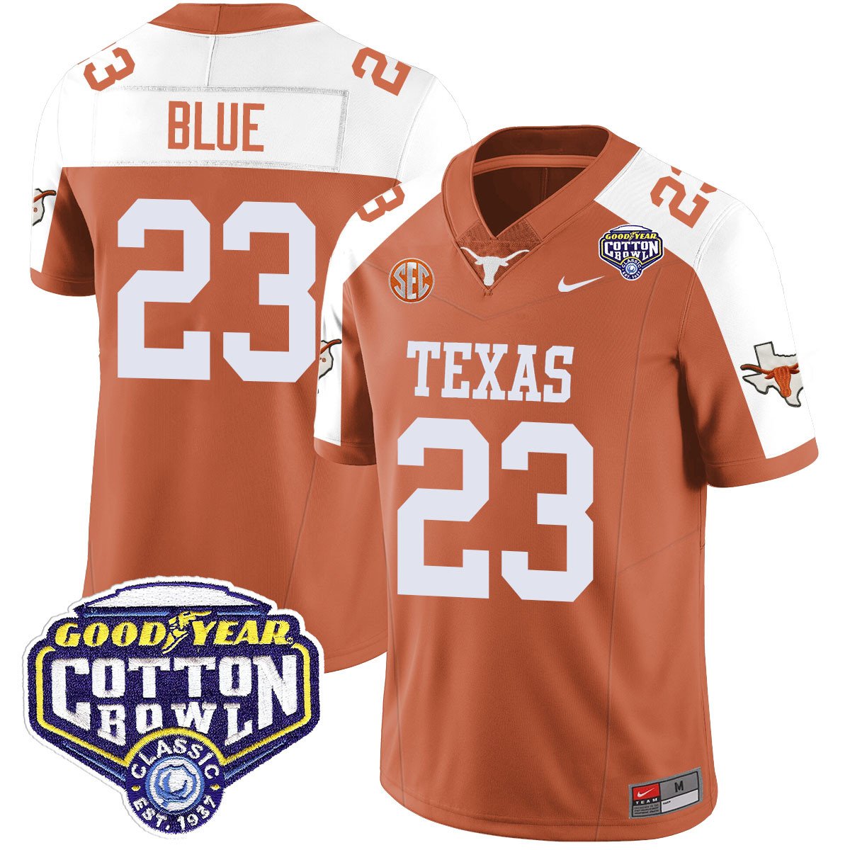 TEX 2024 Cotton Bowl Classic Jersey - All Stitched