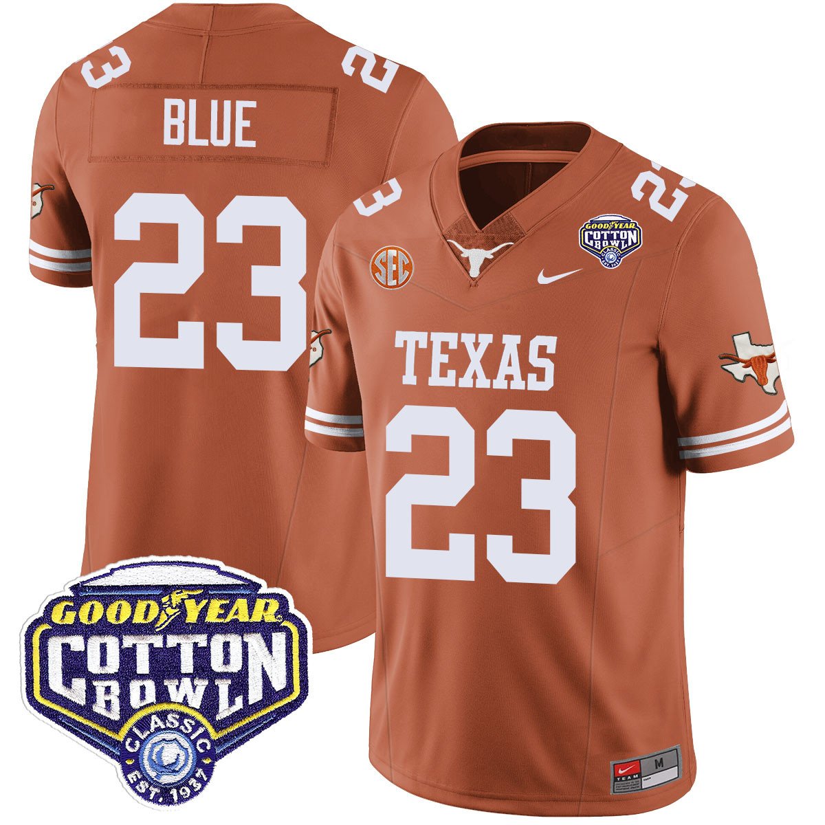 TEX 2024 Cotton Bowl Classic Jersey - All Stitched