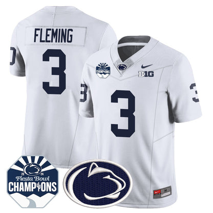 PSU 2024 Fiesta Bowl Champions Jersey - All Stitched