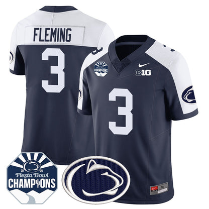 PSU 2024 Fiesta Bowl Champions Jersey - All Stitched
