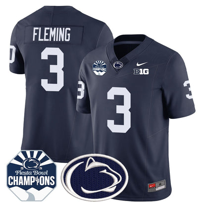 PSU 2024 Fiesta Bowl Champions Jersey - All Stitched