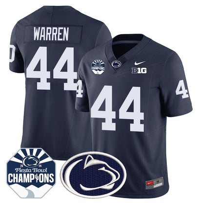 PSU 2024 Fiesta Bowl Champions Jersey - All Stitched
