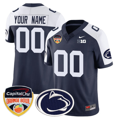 Custom Gender/Name PSU 2024 Orange Bowl Jersey - All Stitched