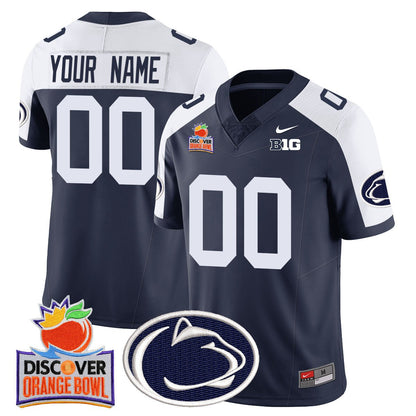 Custom Gender/Name PSU 2024 Orange Bowl Jersey N1 - All Stitched