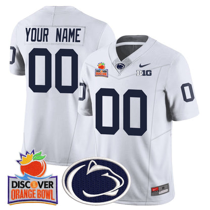 Custom Gender/Name PSU 2024 Orange Bowl Jersey N1 - All Stitched