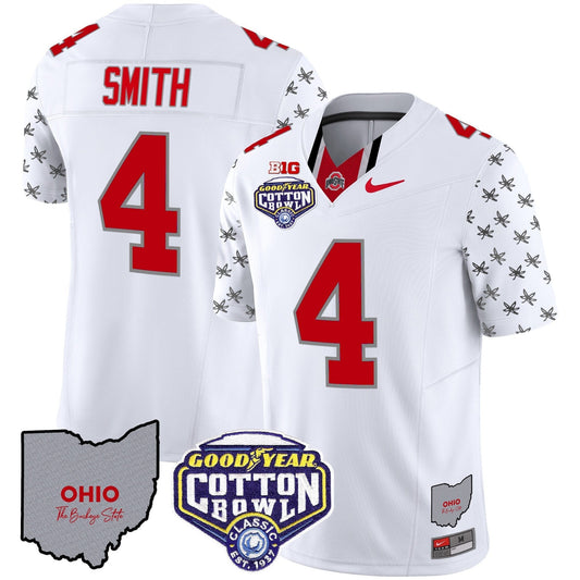 OSU Cotton Bowl Patch Vapor Limited Jersey - All Stitched