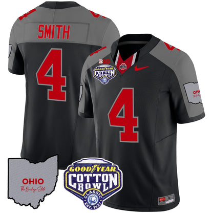 OSU Cotton Bowl Patch Vapor Limited Jersey - All Stitched