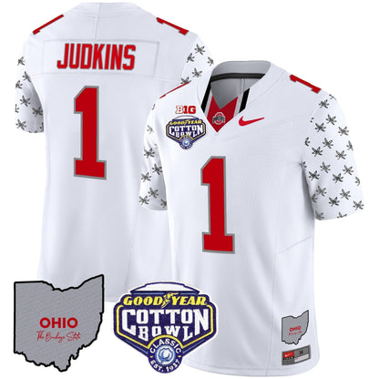 OSU Cotton Bowl Patch Vapor Limited Jersey - All Stitched